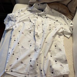 Boys short sleeve button down shirt
